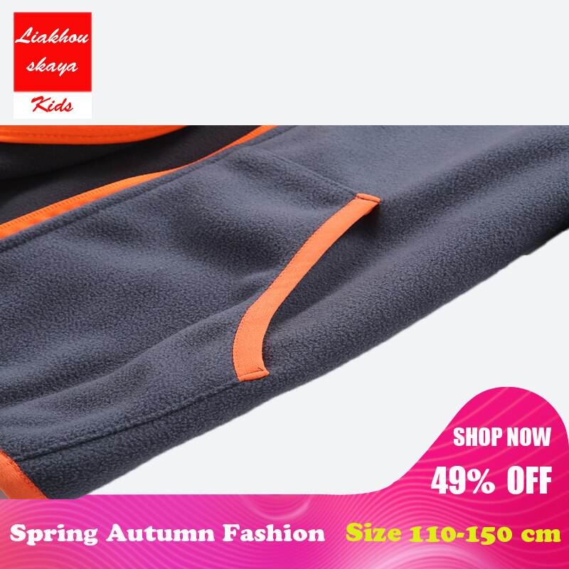 Liakhouskaya – veste polaire pour enfants, vêtements à coque souple, printemps, automne, 4-15 T,