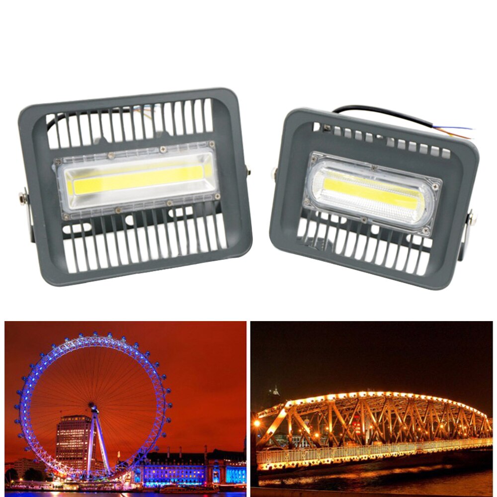 High Bright LED Floodlight 100W 70W 50W 30W Floodlight IP66 Waterproofing AC220V LED Reflector LED Outdoor Lighting Garden Lamp