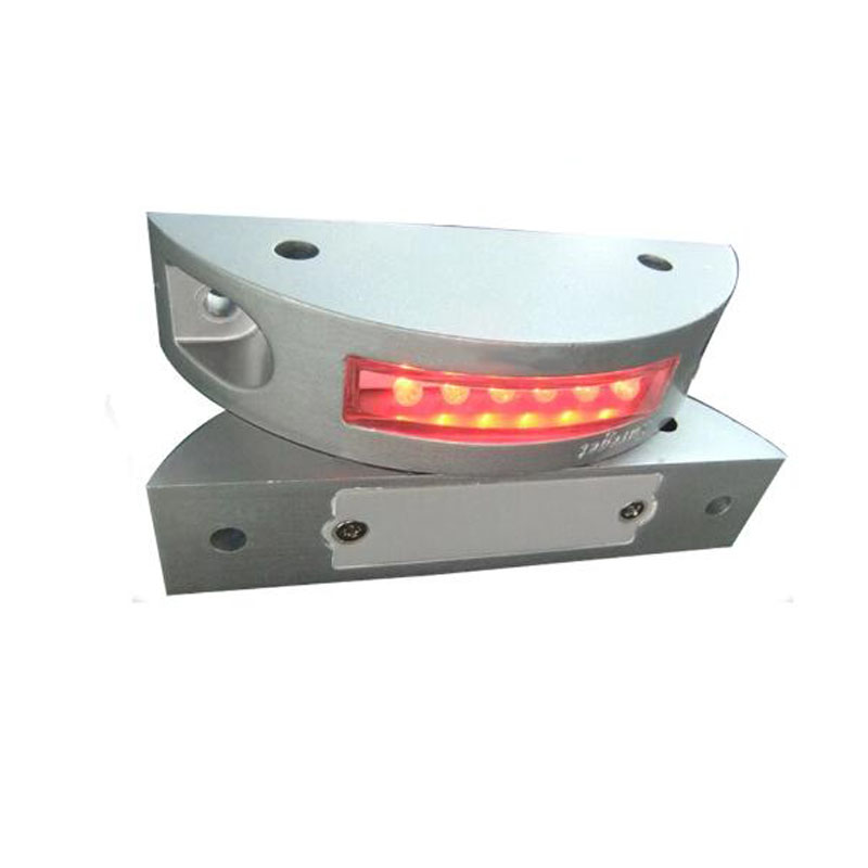 2pcs/pack RED LED Solar Truck Traffic Solar Road Light , Solar Road Marker, Solar Cat Eyes