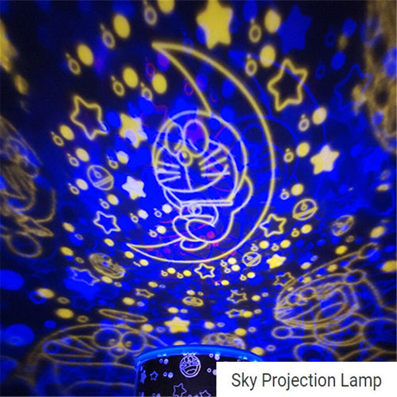 Led Romantische Hemel Projectie Lamp Led Sterrenhemel Projector Lamp Ster Licht Kids Batterij Usb Batterij Nachtlampje xmas: Jingle cat