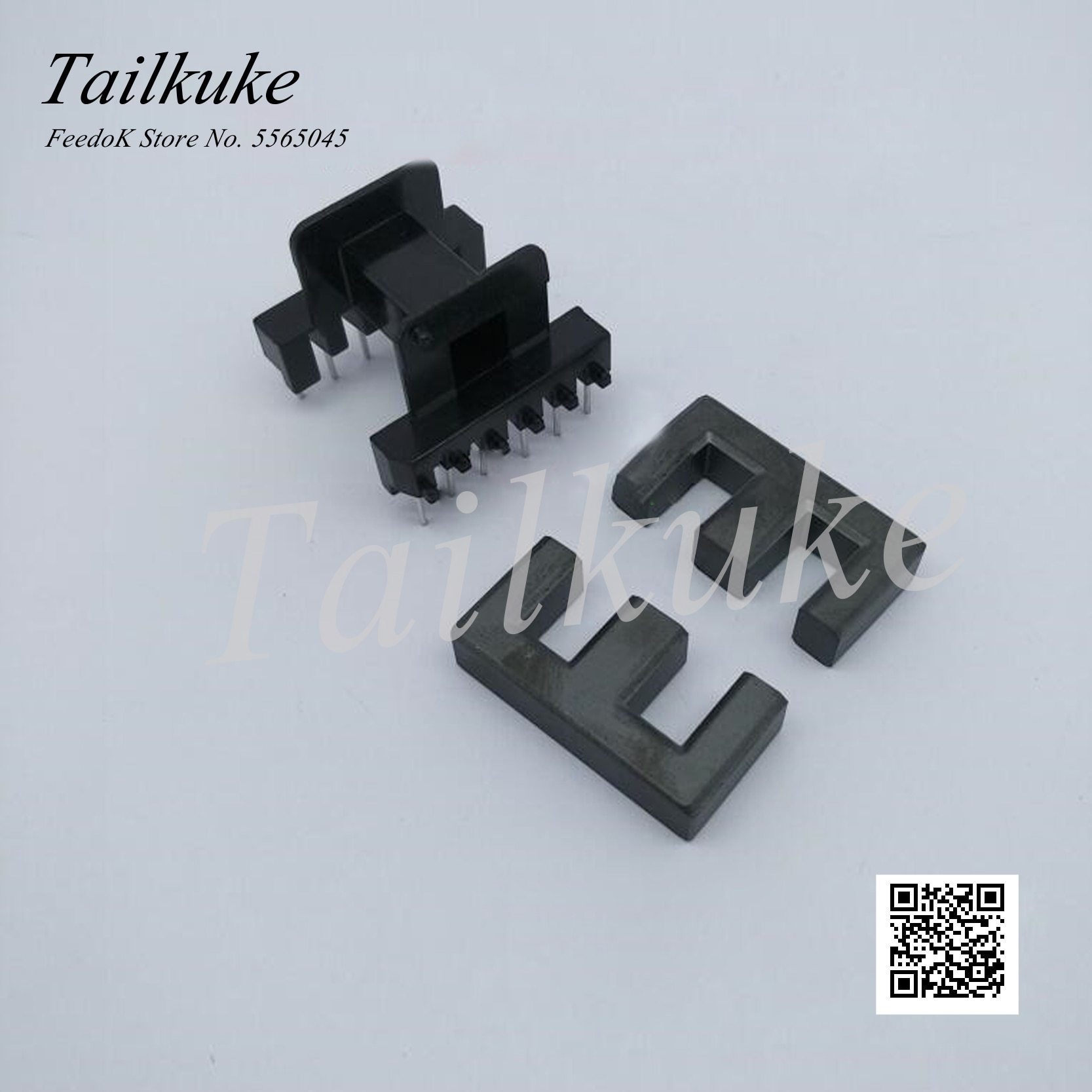 Núcleo de ferrita EF30 para transformador, núcleo de transformador de Material, EE30, EE30, Horizontal, 6, 6, 10 set/lote