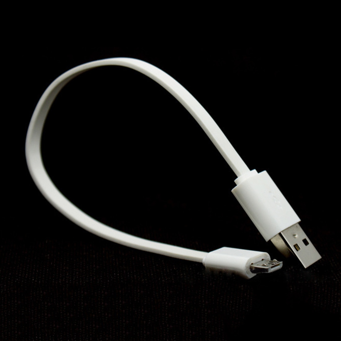 Marsnaska 20 cm Telefoon Kabel Wit USB 2.0 Male A naar Mini 5 Pin B Charger Cord Opladen Data Sync kabel Adapter Voor MP3 Mp4 Speler