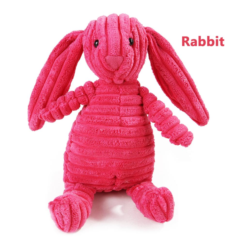 13 Colors Dog Chew Squeak Toys Rope Interactive Toy Cute Monkey Bear Lion Animal Plush Toy Puppy Chew Molar Toy: 2