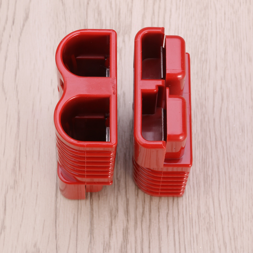 8Stck Fahrer Batterie schnell anschließen Stecker Bausatz 175A Erholung Winde Anhänger (2 * Anschluss Stecker + 4 * Terminal Stifte + 2 * Kappe)