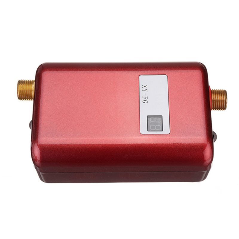 3800W Water Heater Mini Tankless Instant kitchen Heating Thermostat US Plug Intelligent Energy Saving Waterproof 10166