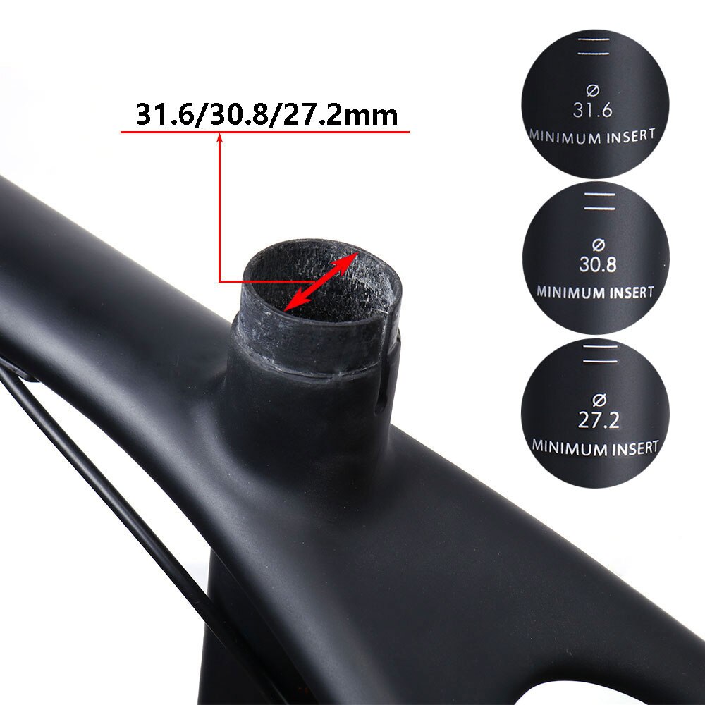 ELITA EINE Super licht Carbon Sattelstütze Fahrrad Sattelstütze MTB/rennrad sattelstütze 27.2/30.8/31.6*350/400mm