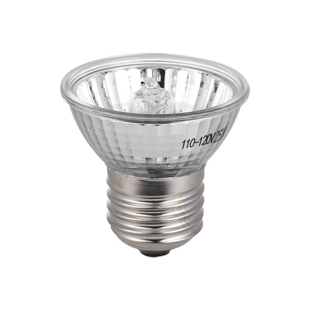 25w e27 halogen varmepære til krybdyr opvarmning lampe uva uvb basking lampe varmelegeme pære til krybdyr firben skildpadde akvarium: Os stik