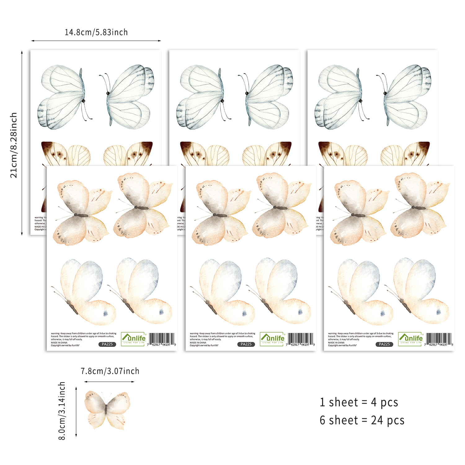 Boho przedszkole kreatywna ściana naklejka dla dzieci pokój dziewczynki chłopcy salon Home Decor Cartoon kropki zwierzęta Vintage naklejki: PA225