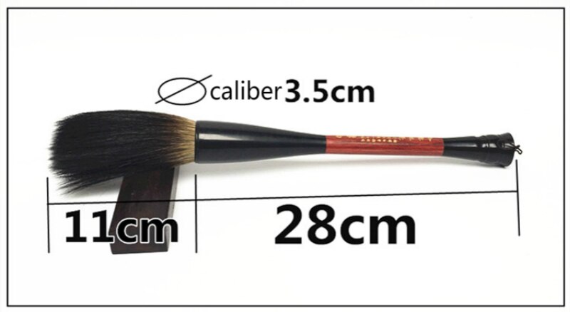 Pinceau de calligraphie chinoise, grand stylo seau à Couplet en forme de trémie, brosse d&#39;écriture traditionnelle chinoise, fournitures de pinceaux de peinture