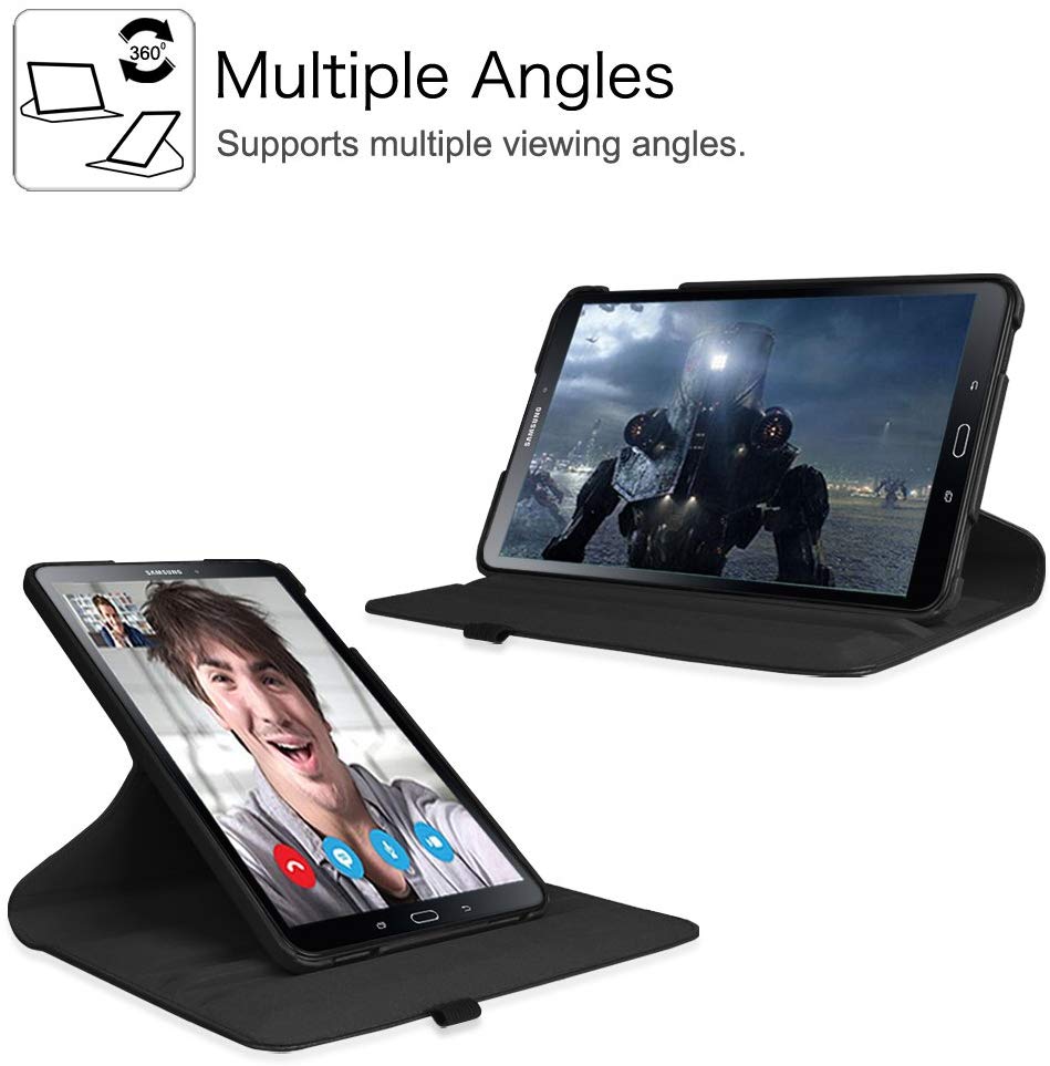 Funda Capa dla Samsung Galaxy Tab A 10.1 przypadku PU skóra stojak pokrywa Tab A6 10.1 "2016 Tablet SM-T580/T585 Auto uśpienia/Wake Case