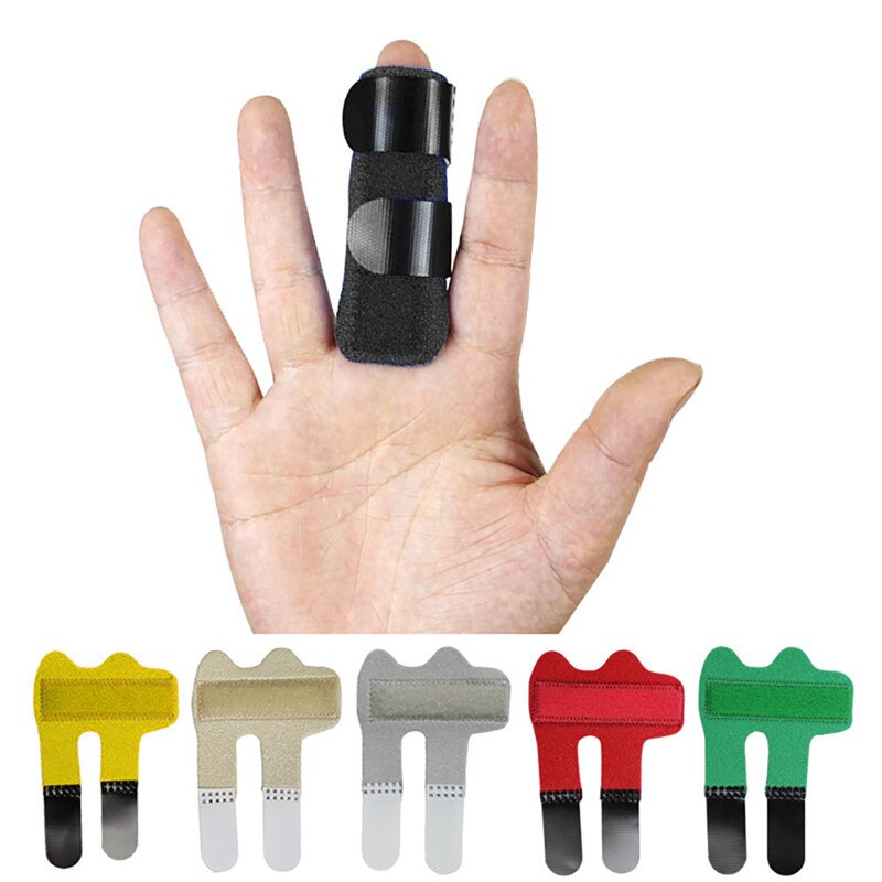 Pijnbestrijding Trigger Finger Bevestiging Spalk Rechtzetten Brace Verstelbare Verstuiking Dislocatie Fractuur Vinger Spalk Corrector Ondersteuning