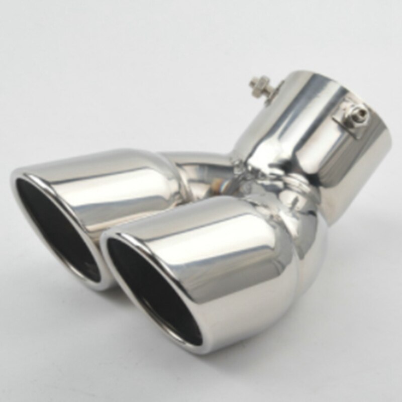 Stainless Steel Cover Decoration Rear Tail Pipe Tips Tail Pipe Tail Decoration Exhaust Pipe Tail Throat