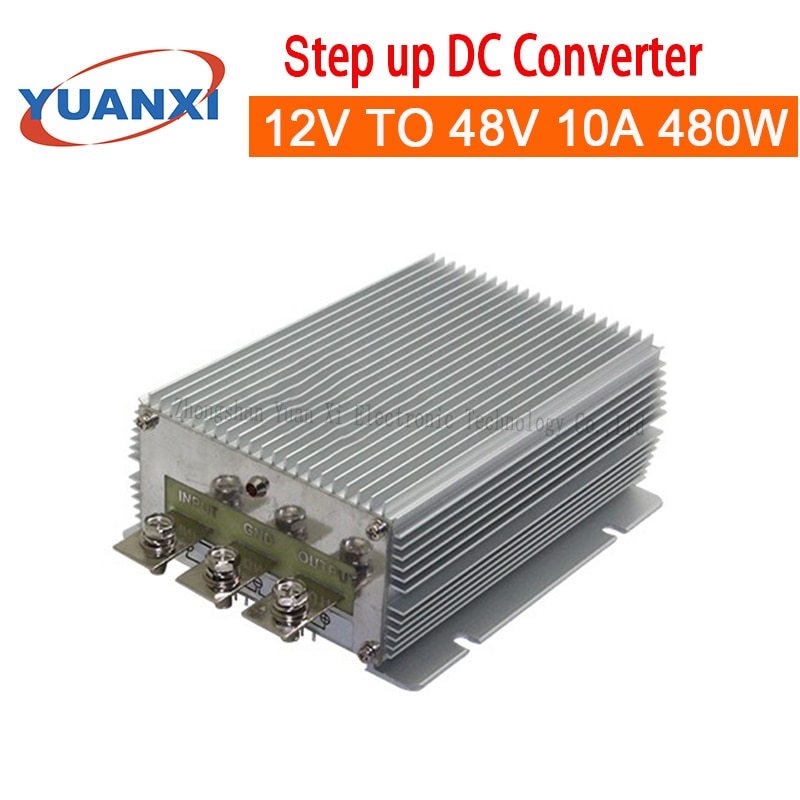 480W Step up DC Converter 12V TO 48V 10A 480W dc dc converter