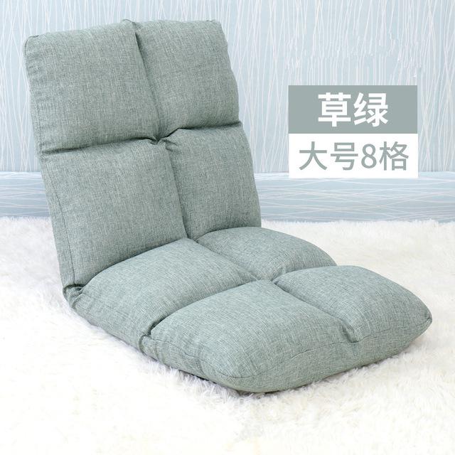 Flydbar polstret gulvstol doven sofa tatami ultrablød futon ergonomisk sofa i japansk stil med justerbar ryg i 5 positioner: 14