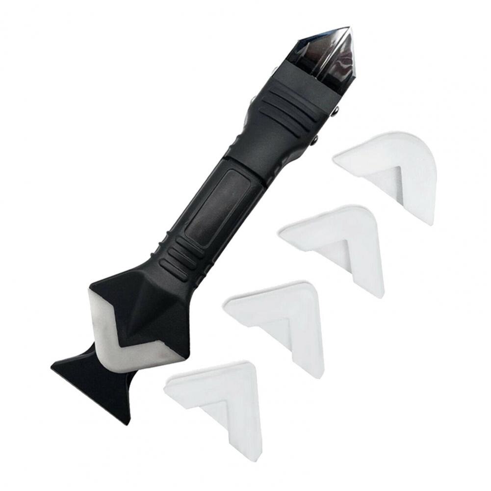 7 Stks/set Plastic Kit Hoek Schraper Breeuwen Mould Remover Glas Kit Remover Tool Spatel Lijm Schop Voor Huis Schoonmaken Tool: Default Title