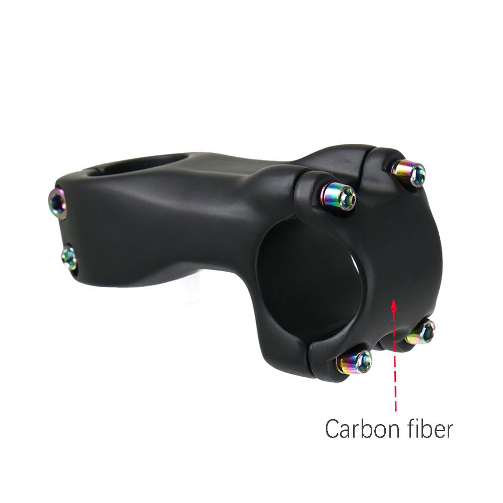 ELITA ONE Carbon Stem 60mm MTB/Road Bike Stems Carbon Faceplate Suitable for Carbon Fiber Handlebars 31.8mm