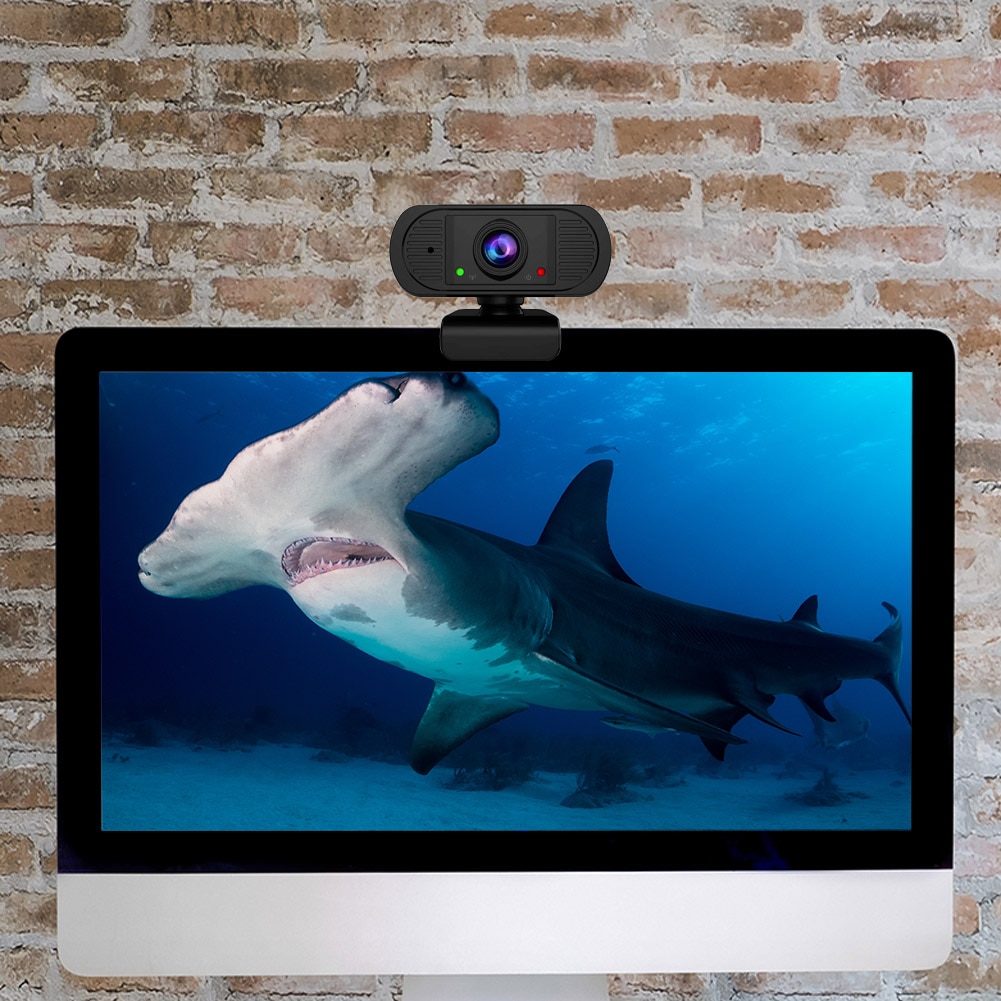 1080P HD Webcam with Microphone USB Web Camera High-end Video Call Computer Peripheral Web Camera for Windows Android Linux