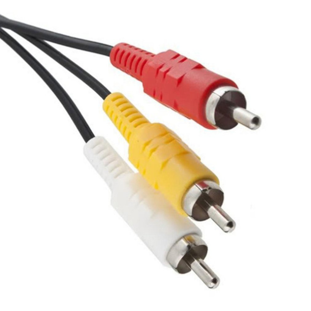 1.8m Av Conversion Cable for PS2/PS3 Durable Copper Material Games Accessories Computer Accessories
