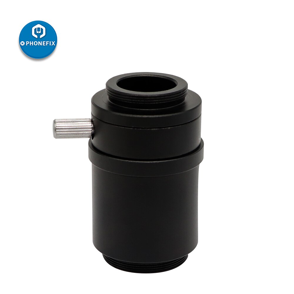 0.3X 0.5X C mount Lens Adapter SZMCTV 1/2 1/3 1X Adapter For Simul Focal Trinocular Stereo Microscope HDMI VGA USB Video Camera: 1X Adapter