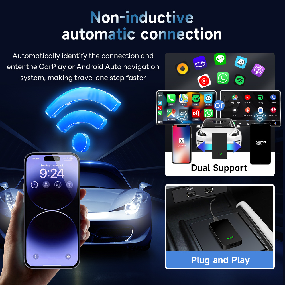 Carlinkit CPC200-CP2A adaptér pro CarPlay/Android Auto od 801 Kč Carlinkit CPC200-CP2A adaptér pro CarPlay/Android Auto od 801 Kč