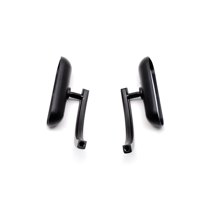 Black Motorcycle Mini Ovale EEN Paar Side Spiegels voor Harley Heritage Softail Heritage Springer Ijzer 883