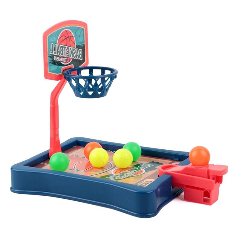 Mini Opvouwbare Tafelblad Basketbal Spel Speelgoed Vinger Ejectie Basketbal Machine Outdoor Novelty Speelgoed