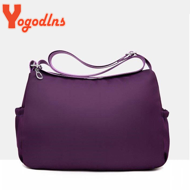 Yogodlns Mode Oxford Vrouwen Crossbody Tas Reizen Schoudertas Toevallige Handtas Solid Rits Messenger Bag Voor Moeder Arrivel