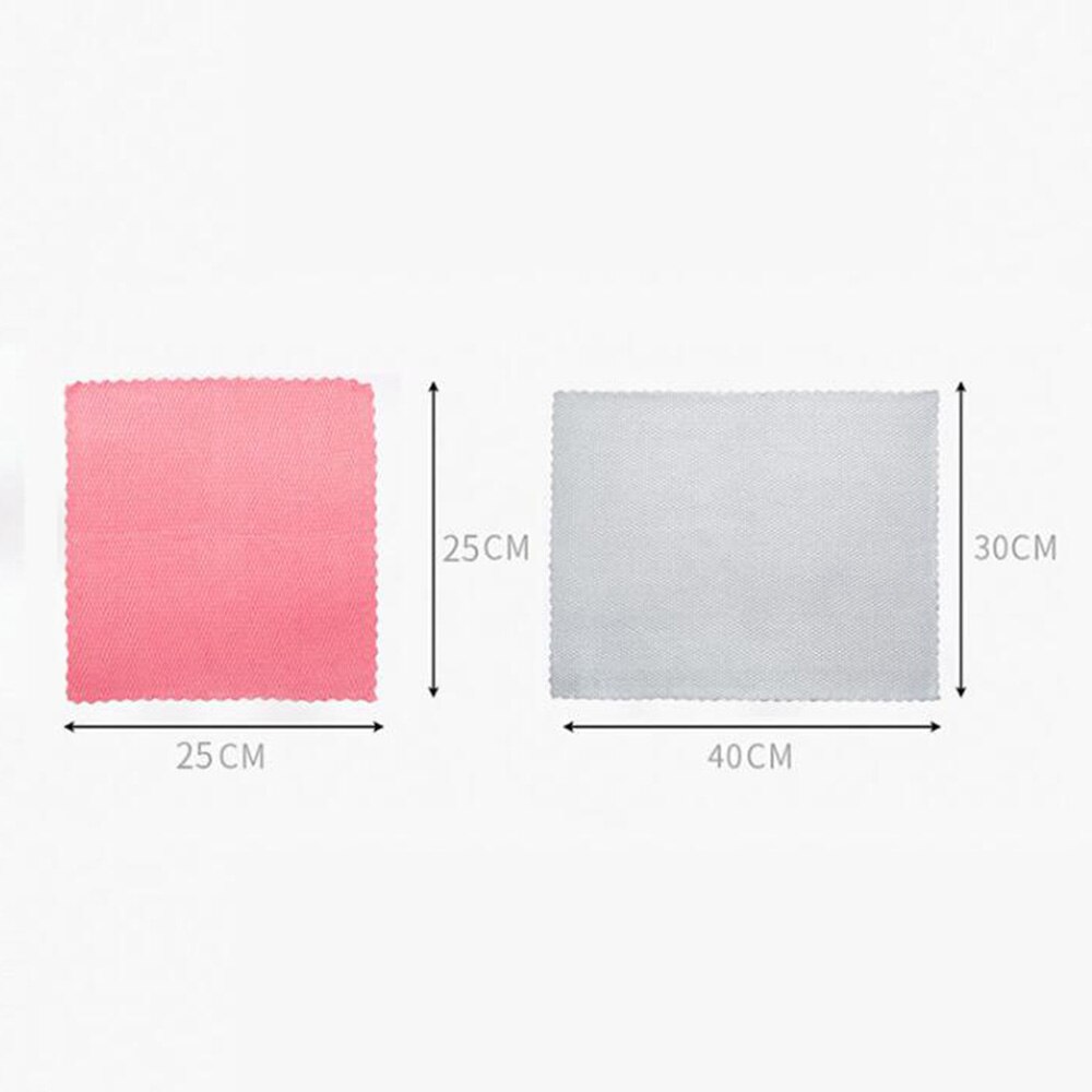 Washing Dish Cloth Kitchen Accessories Microfiber Fish Scale Rag Housework Equipment Cleaning Towel Scale Cloth
