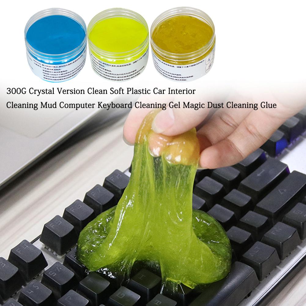 300G Car Cleaning Glue Keyboard Cleaning Mud Universal Soft For Car Computer Keyboard Magic Dust Cleaning Gel Quckily