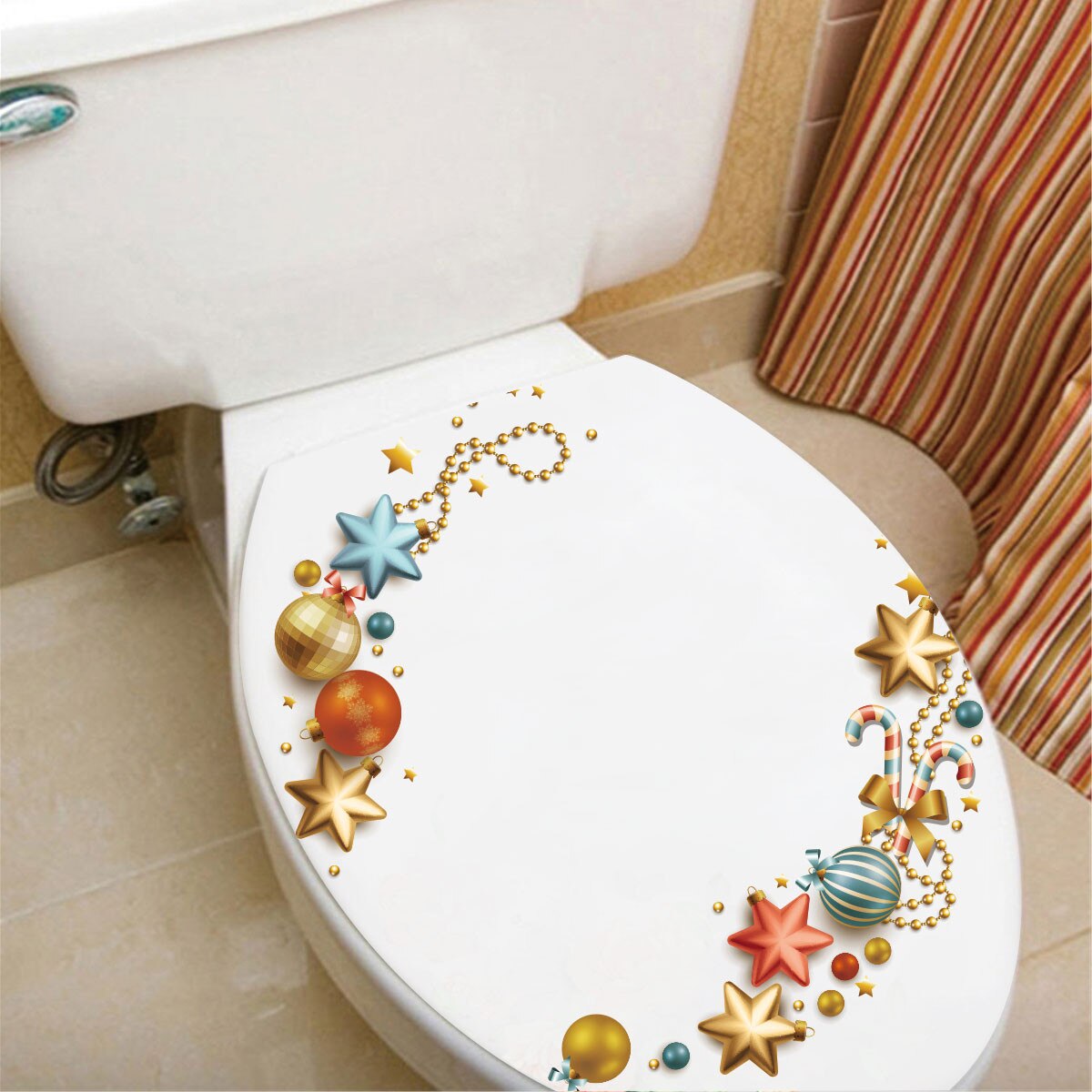 Decoratieve Schilderkunst Bedroomliving Kamer Tv Stickers Muurschildering Absorberend Antislip Voetstuk Deksel Wc Cover Bad