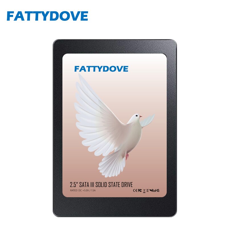 Fattydove Ssd 120Gb Interne Solid State Disk 2,5 Zoll SATA3 Hdd Festplatte Voor Laptop Pc Ssd 240Gb 480gb