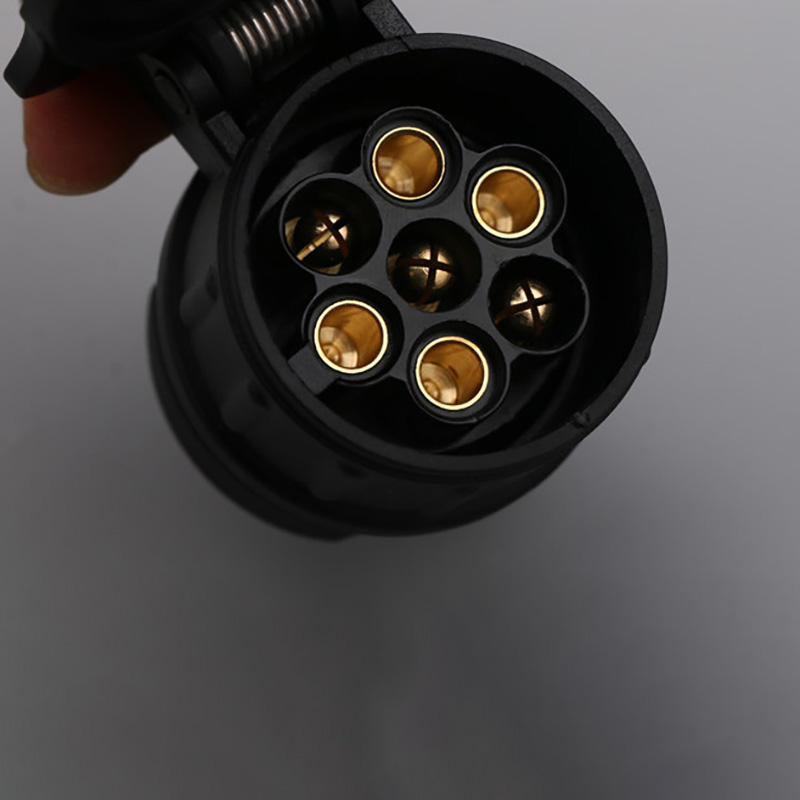 12V 13 To 7 Pin Trailer Socket Adapter Waterproof Truck Caravan Towing Electric Adapter Trailer Wiring Connector Tow Accessories