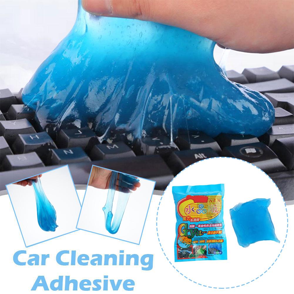 Gel de nettoyage intérieur de voiture, 1 pièce, dissolvant de poussière, colle pour clavier d'ordinateur, fournitures de nettoyage de saleté, accessoires de nettoyage