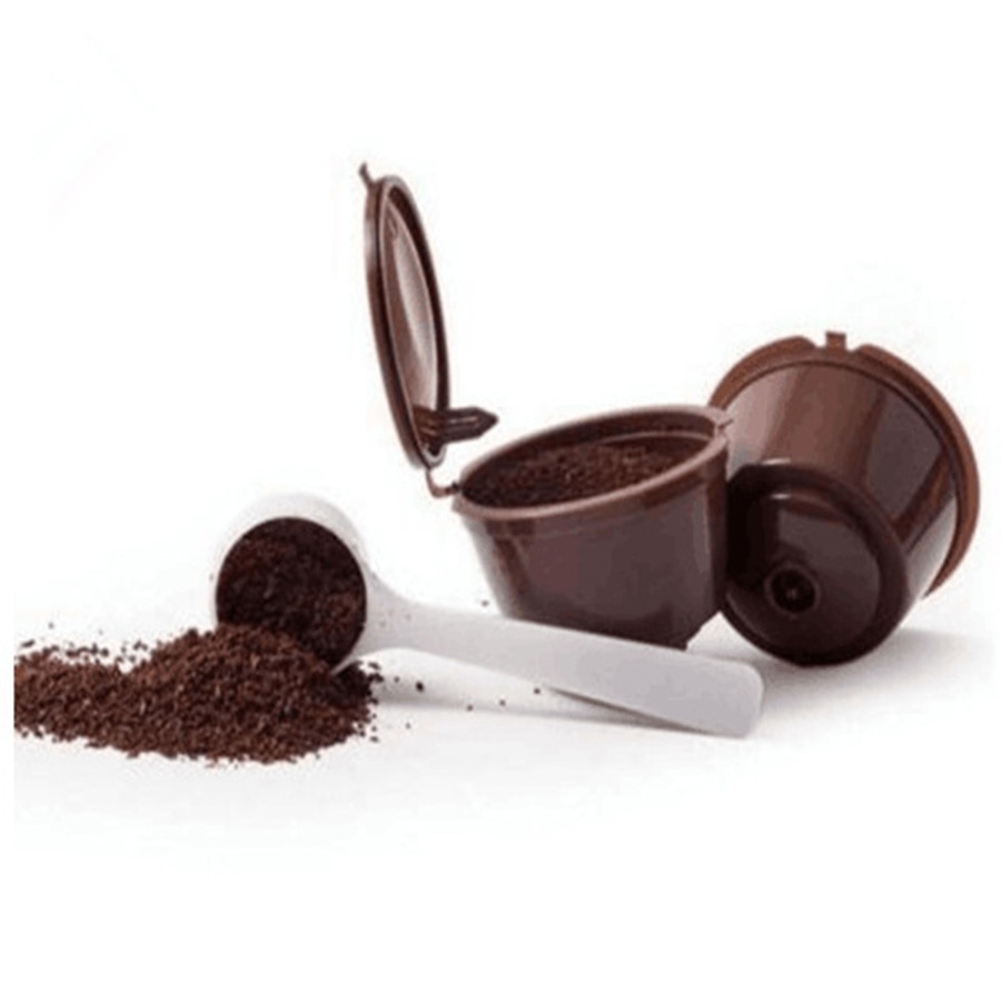 10 stks/pak Mini Capsule Koffie Cup Hervulbare Dolce Gusto Koffie Capsule Nescafe Herbruikbare Gusto Capsules gebruik 500 keer voor Thuis