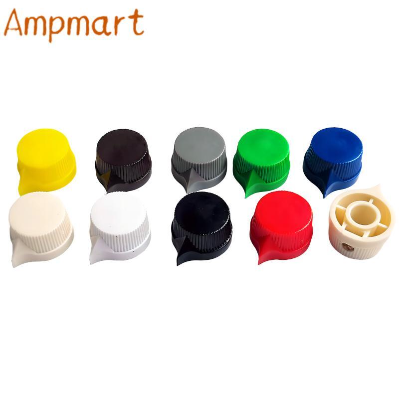17x11MM Muovinuppi - Kitara Vahvistin Nuppi - Potentiometri Kytkin Nuppi - Efekti Säätö Nuppi - Sisäreikä 6.4MM