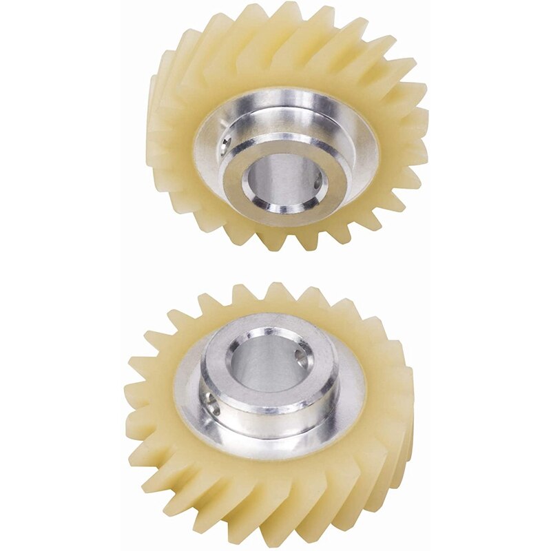 2x Mixer-Schneckengetriebe-Ersatzteil für KitchenAid W10112253 5K45SS 5K5SS 5KP