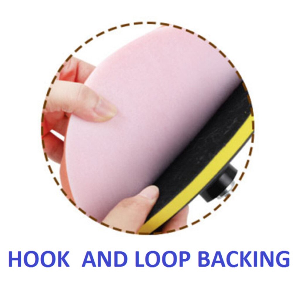 Car Buffing Sponge Pads Polisher Buffing Furniture Polished Finish Tools