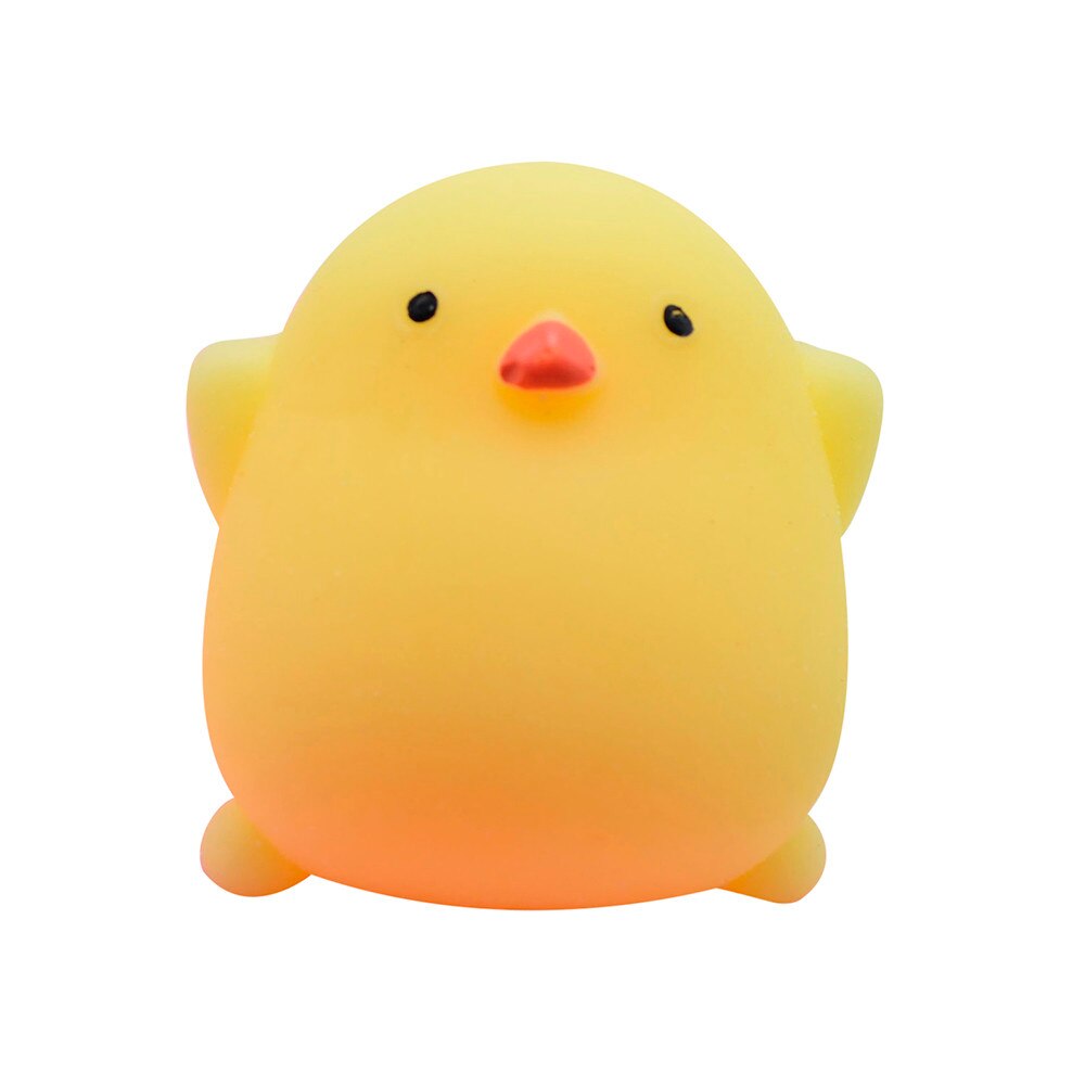 All Different Cute Mochi Squishy Cat Slow Rising Squeeze Healing Fun Kids Kawaii Kids Adult Toy Stress Reliever Decor: Yellow