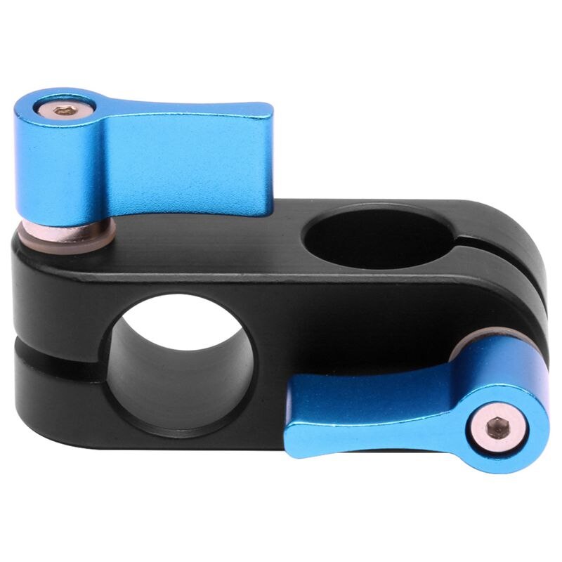 90 Graden Haakse 15 Mm Rod Rig Klem Adapter Voor 5D2 5D3 A7sGH4 Dslr Camera Fotografie Systeem Fotostudio handgreep Monitor