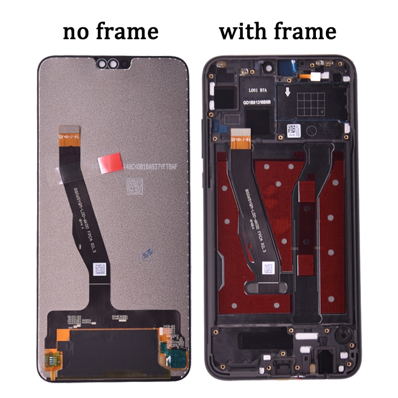For Huawei Honor 8X LCD Touch Screen Digitizer Assembly + Frame for Honor 8 X Display Replace JSN-L21 L42