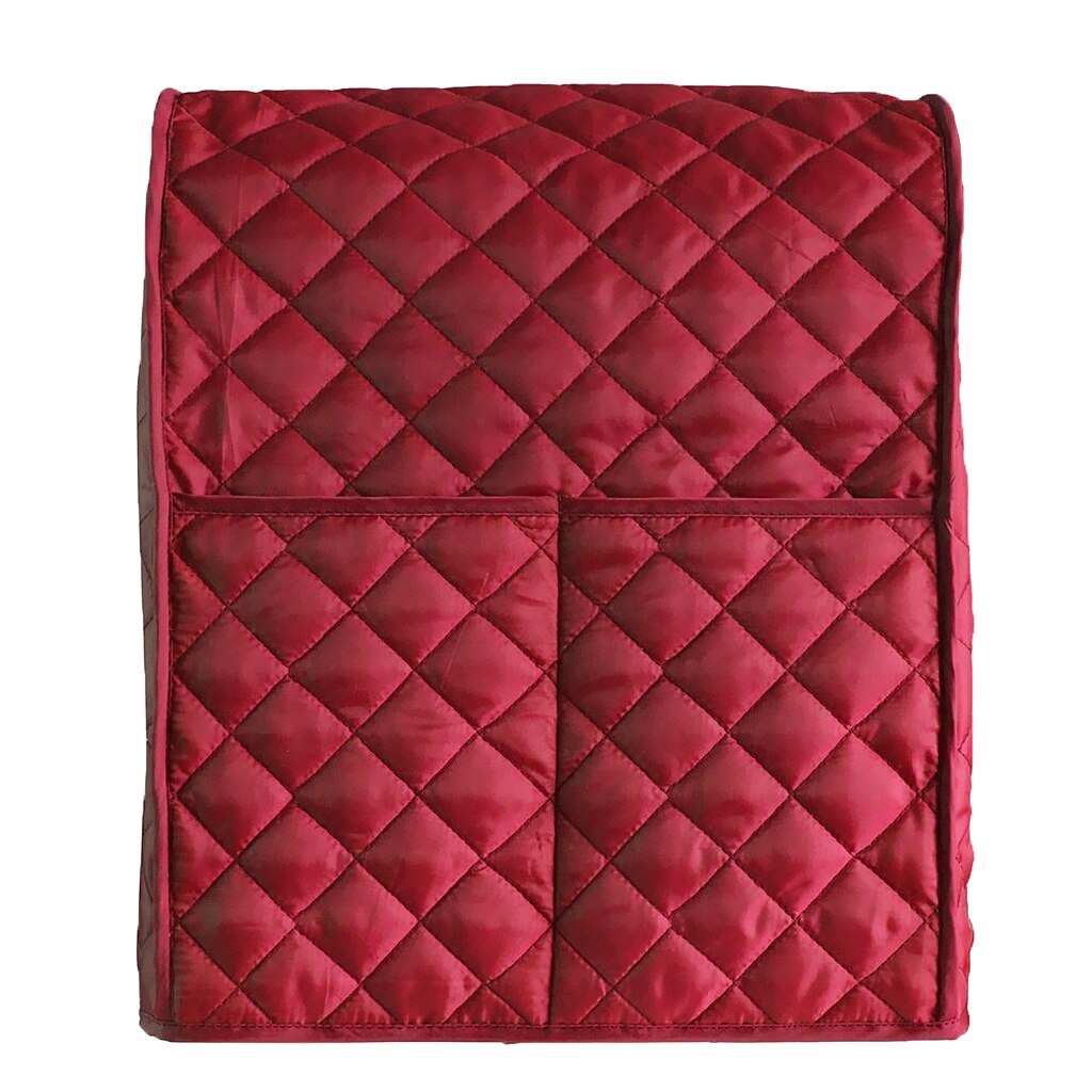 Kitchen Mixer Cover Mixer Cover///Pot Electric Pressure Cooker Cover//Two Slice Toaster//Refrigerator Door Handle Cover: Burgundy