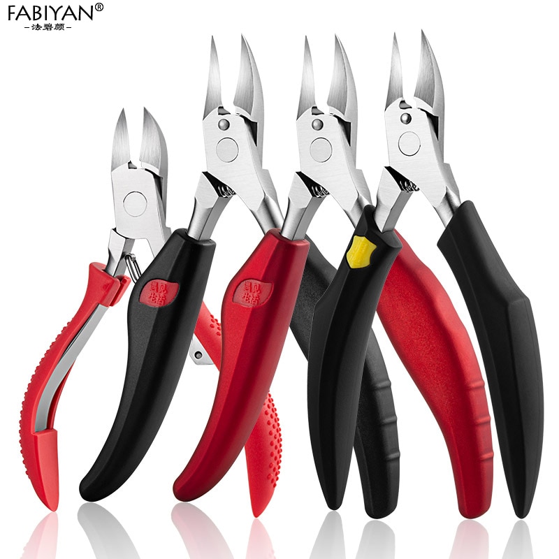 Pinza de acero inoxidable para uñas encarnadas, tijeras para quitar la piel muerta de La paroniquia, herramienta de pedicura