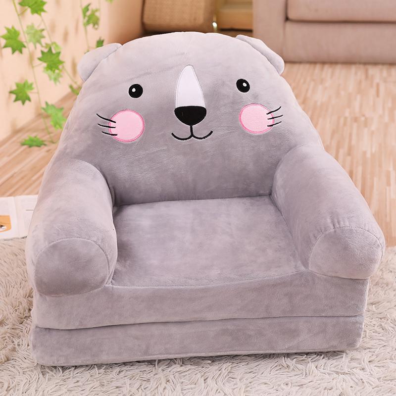 Mode Kinderen Sofa Vouwen Cartoon Leuke Lui Persoon Liggen Seat Baby Kruk Kleuterschool Kan Worden Gedemonteerd Gewassen: 3