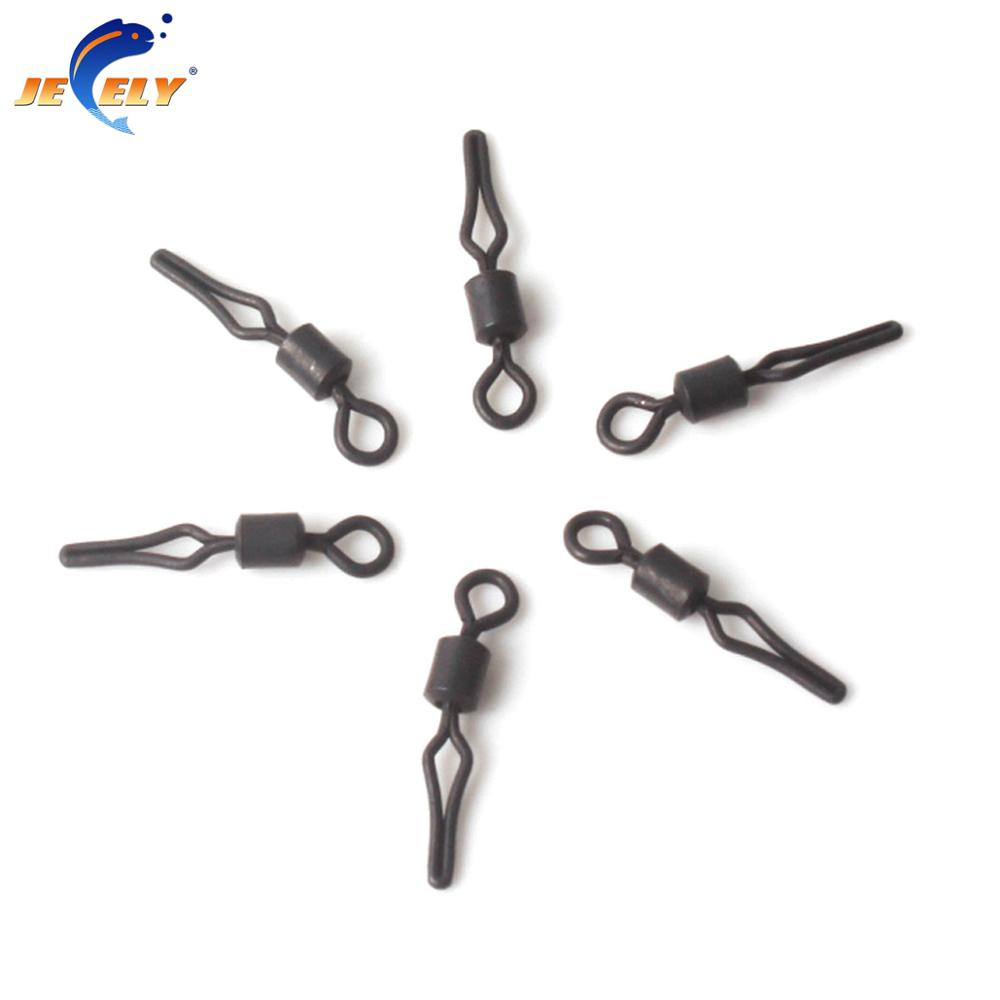 100pcs/bag #8 Shot Sinker Line Grip Swivels Saltwater Terminal Fishing Tackle