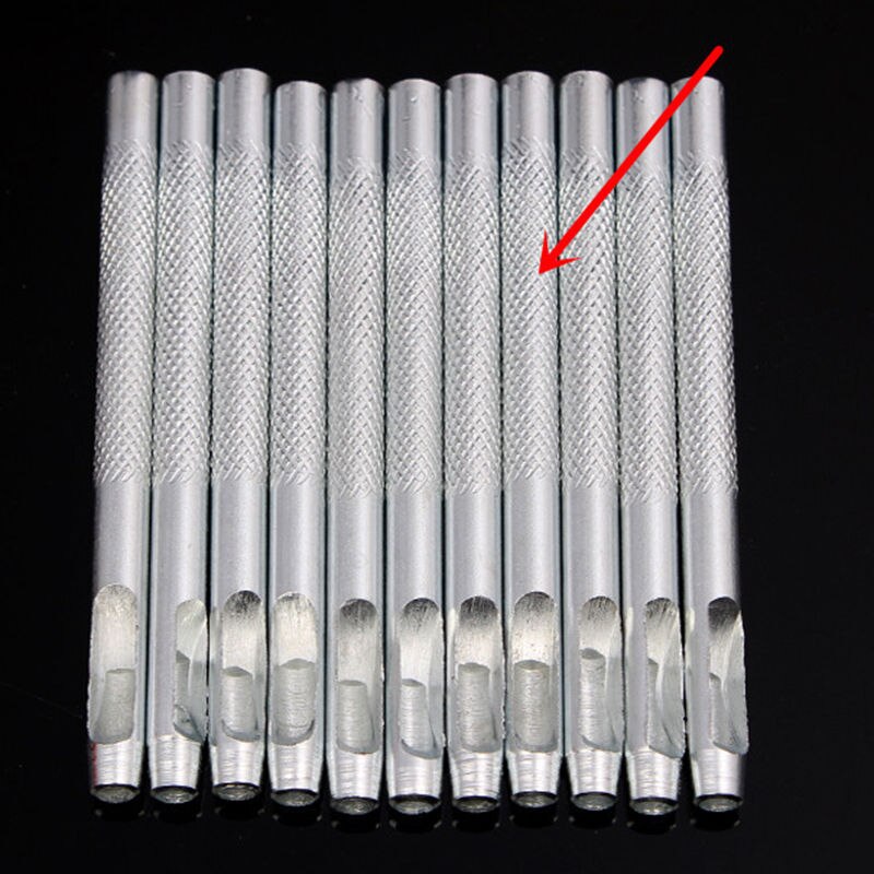 manuel trou de ceinture poinçonnage outil à main en cuir poinçon en métal en acier 3/3. 5/4mm