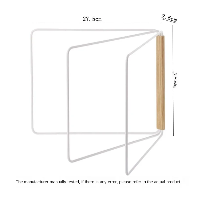 Keukenhanddoekenrek, Tafelblad, Luie Persoon, Wasdoekenrek, Verticaal Opvouwbaar Opbergrek, Hanger