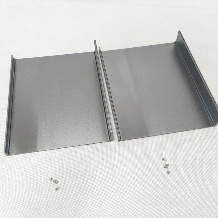 1 stuk aluminium behuizing voor elektronica project case 50( h )x178( b )x180/220/250/300( l ) mm 8053