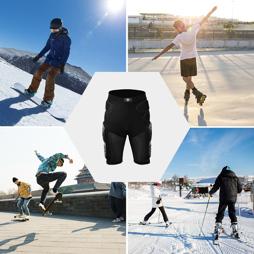 Hüfte Schutz Reiten Rüstung Hosen Schutzhülle Pad Shorts für Motorrad Mountainbike Radfahren Skifahren Skating Snowboard