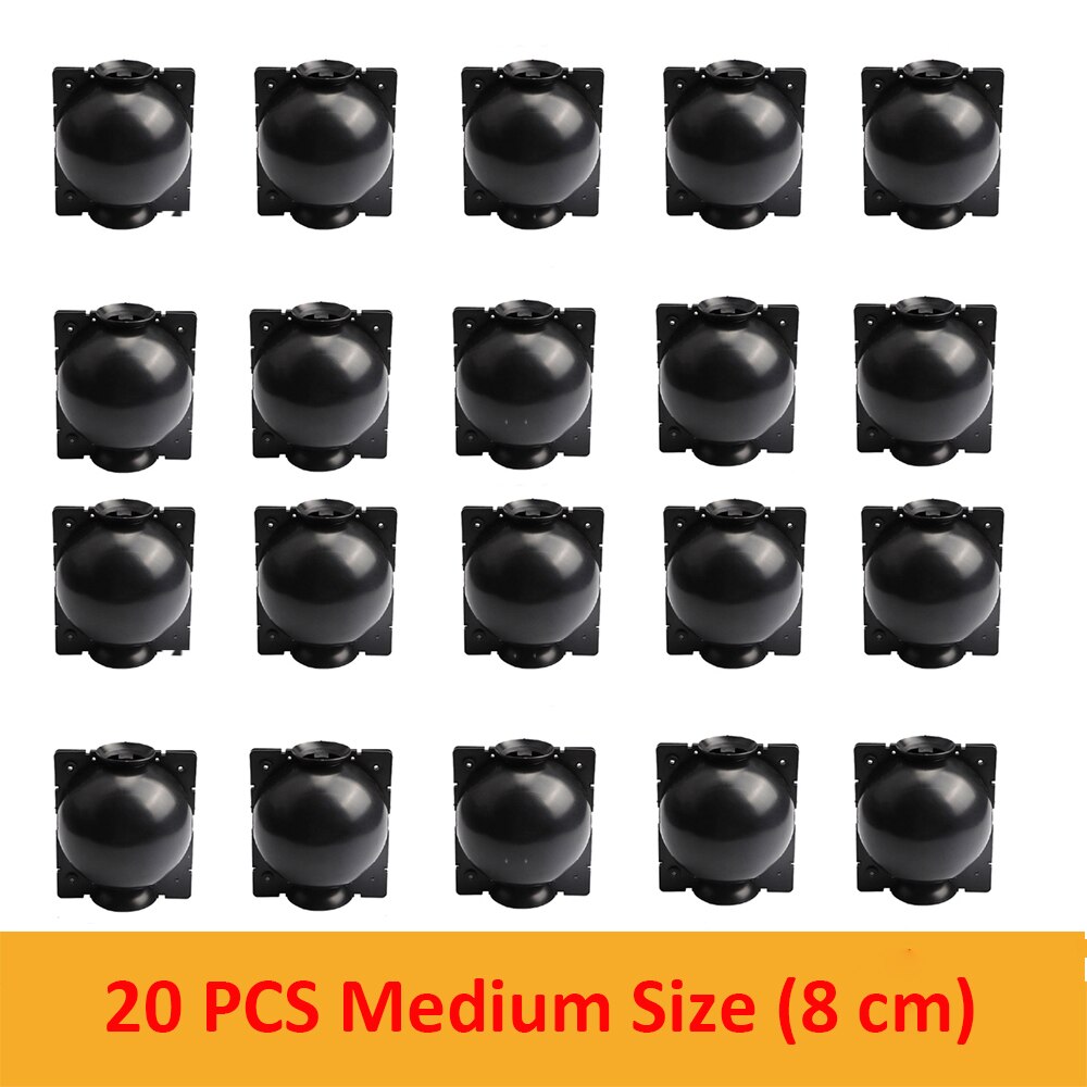 5pcs/10pcs Plant Rooting Ball Garden Plant Root Growing Box Grafting Rooting Growing Box Breeding Case: 20pcs Medium Size