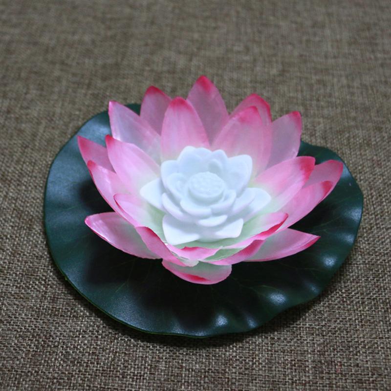 LED wünschen Licht Lotus Wasser Laterne Lampe Blume Schwimmbad Licht Bunte Wasser Laterne Kerze Lampe für Hochzeit Party Festival Dekor